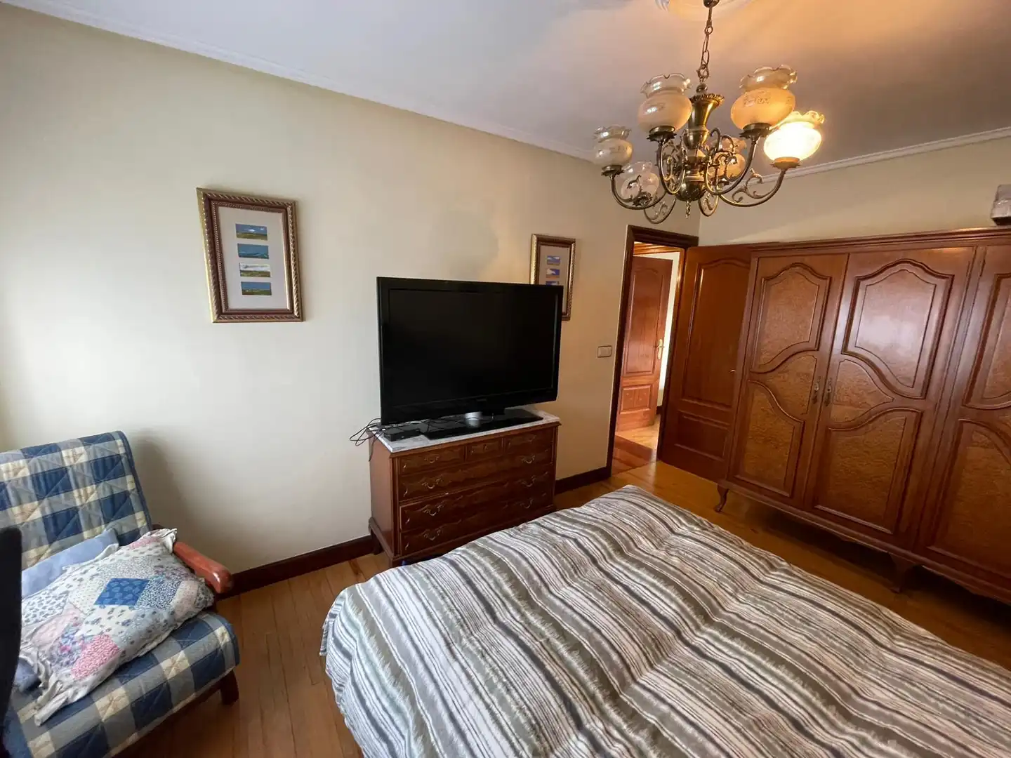 Bedroom of Flat for sale in Barakaldo   with Heating, Parquet flooring and Terrace