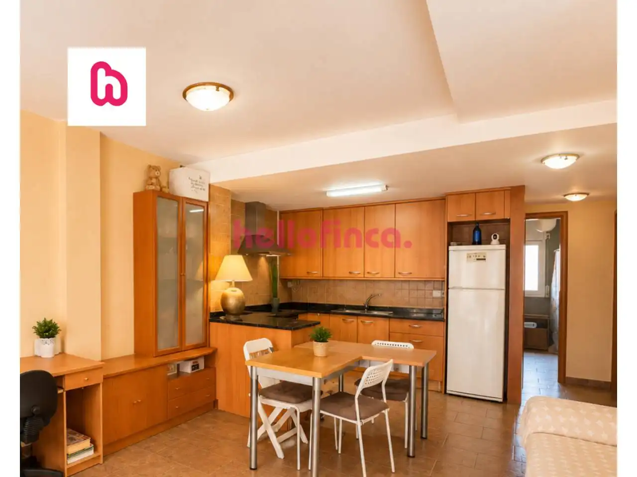 Kitchen of Flat for sale in Montesquiu  with Heating and Alarm