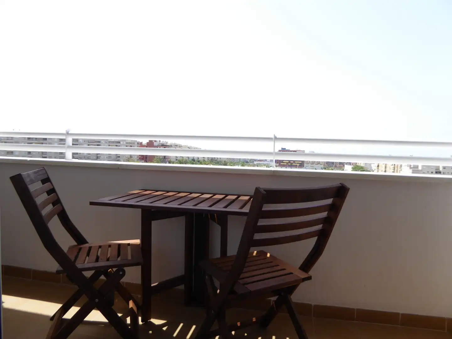 Terrace of Study for rent in Málaga  with Air Conditioner, Furnished and Washing machine