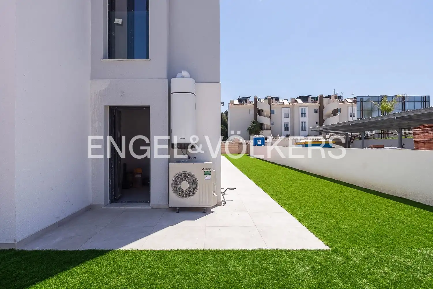 Terraza de Piso en venta en Dénia con Aire acondicionado, Calefacción y Jardín privado
