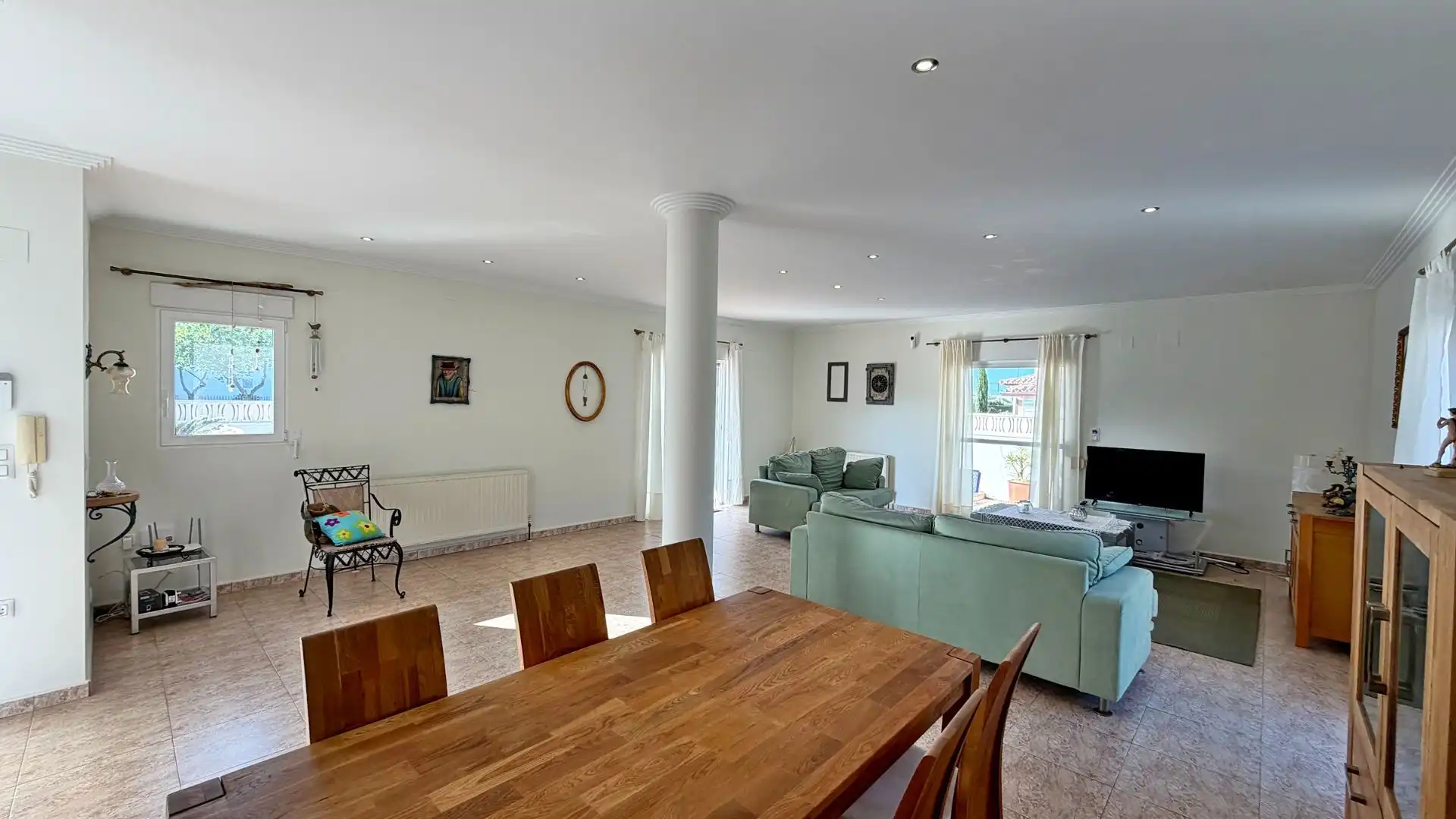 Comedor de Casa o chalet en venta en El Verger con Aire acondicionado, Calefacción y Jardín privado