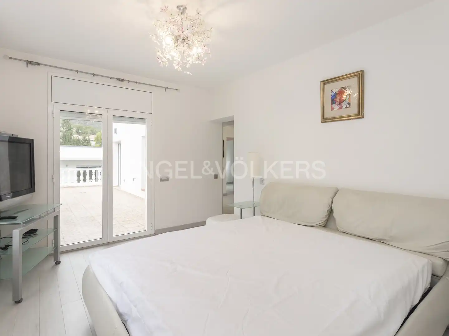 Bedroom of Houses for rent in Castelldefels  with Air Conditioner, Heating and Private garden