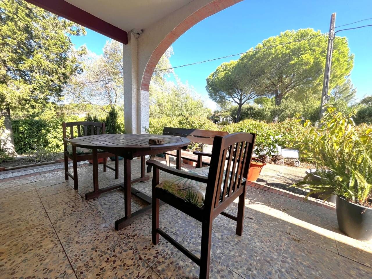 Garten von Country house zum verkauf in Valverde del Camino mit Privatgarten, Terrasse und Möbliert