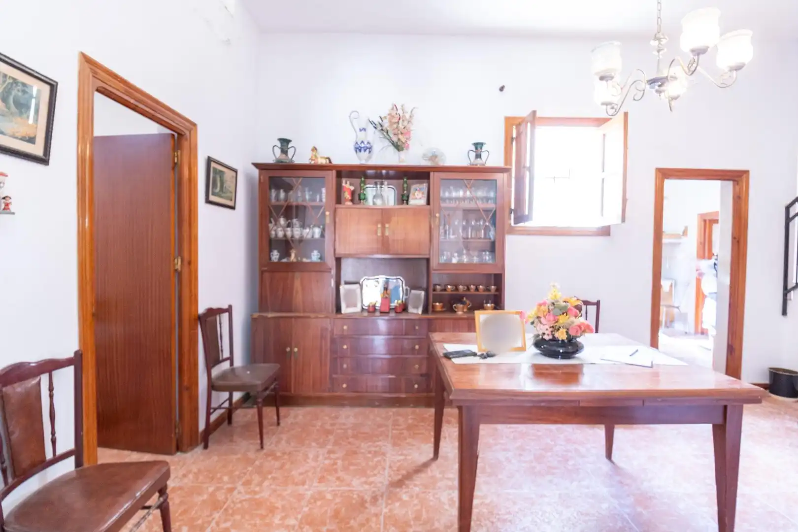 Dining room of Houses for sale in Alhabia  with Terrace, Storage room and Furnished