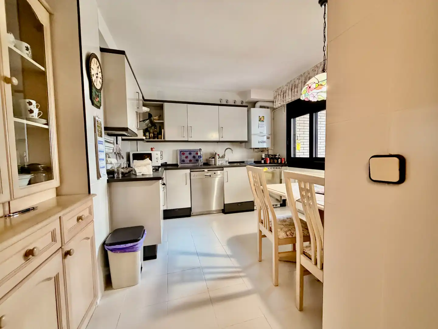 Cocina de Dúplex en venta en Leganés con Aire acondicionado, Calefacción y Jardín privado