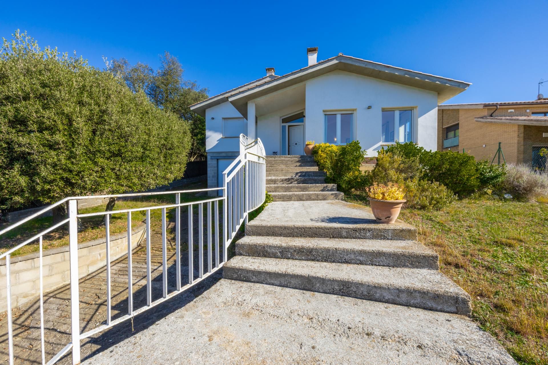 Exterior view of House or chalet for sale in Folgueroles  with Private garden and Terrace