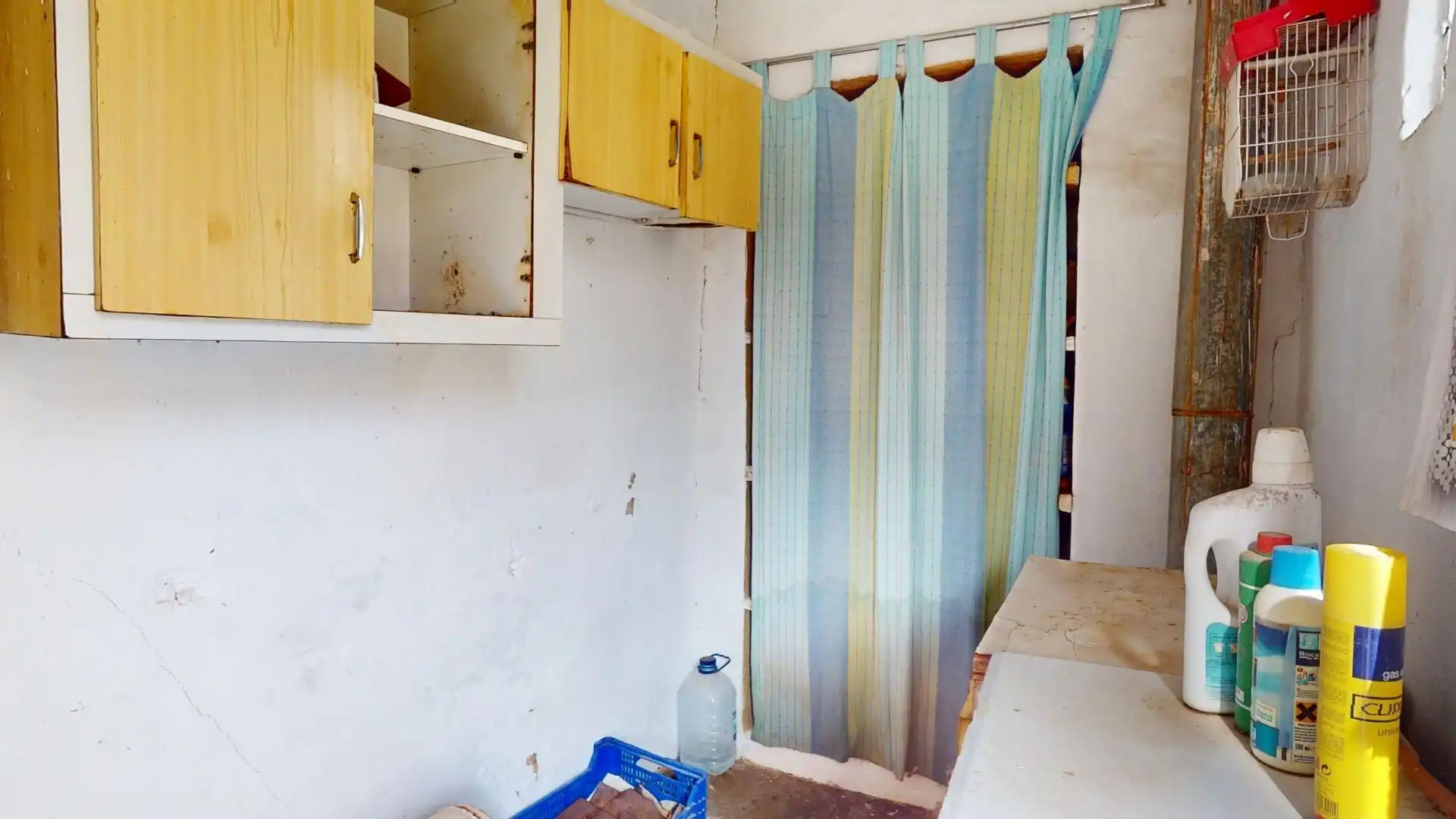 Cocina de Finca rústica en venta en Lumpiaque con Calefacción, Terraza y Amueblado