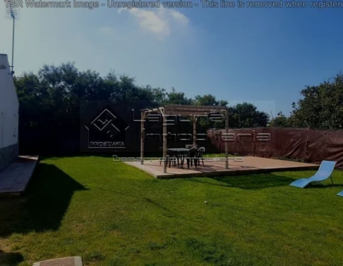 Terrassa de Casa o xalet de lloguer en Chiclana de la Frontera amb Aire condicionat, Jardí privat i Moblat