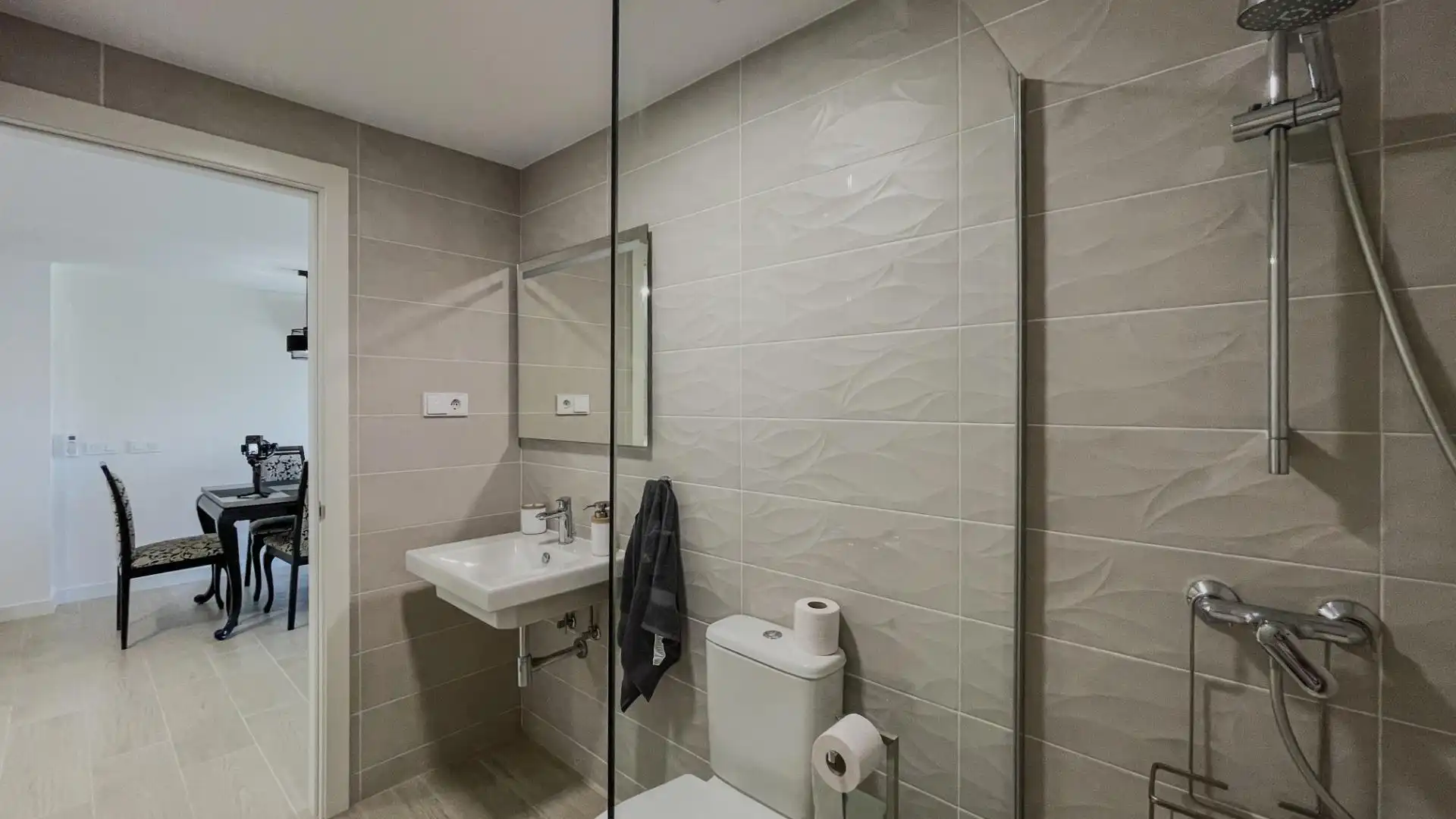 Baño de Dúplex en venta en Finestrat con Aire acondicionado, Terraza y Amueblado