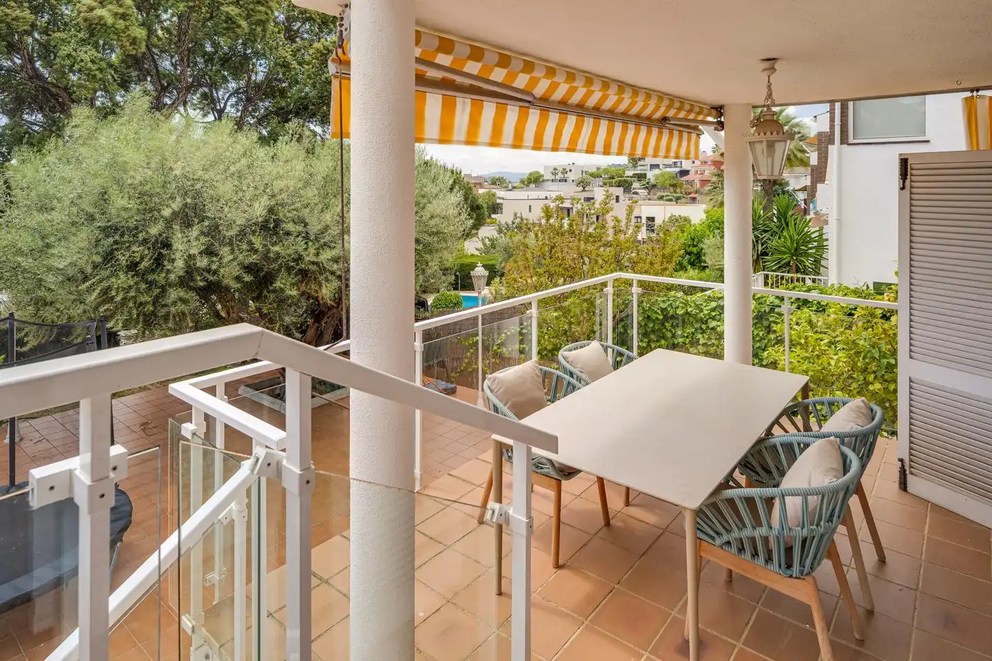 Terrassa de Casa o xalet en venda en Teià amb Calefacció, Jardí privat i Terrassa