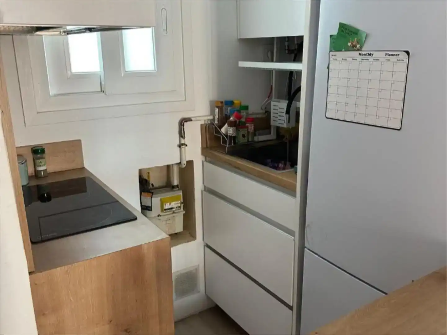 Kitchen of Flat for rent in Puente de Vallecas