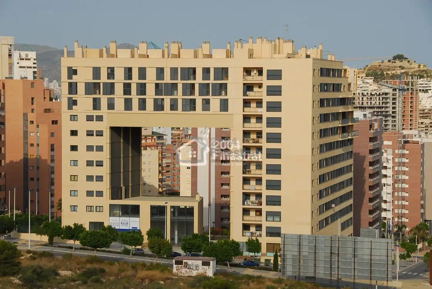 Vista exterior de Dúplex en venta en Villajoyosa / La Vila Joiosa con Aire acondicionado y Amueblado