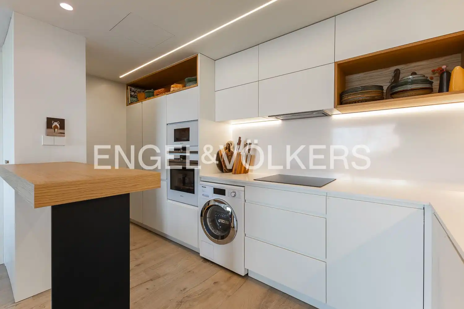 Kitchen of Flat for sale in Pedreguer  with Air Conditioner, Heating and Private garden