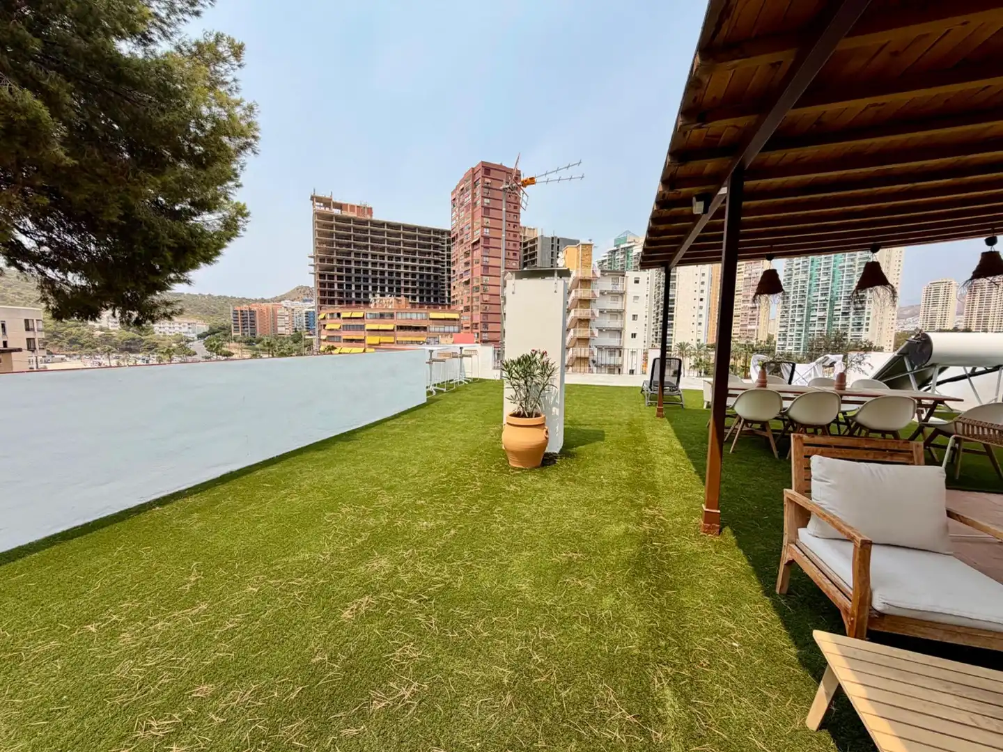 Terraza de Edificio en venta en Finestrat