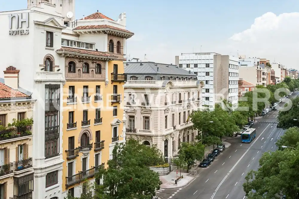 Vista exterior de Pis de lloguer en Madrid amb Aire condicionat, Calefacció i Parquet