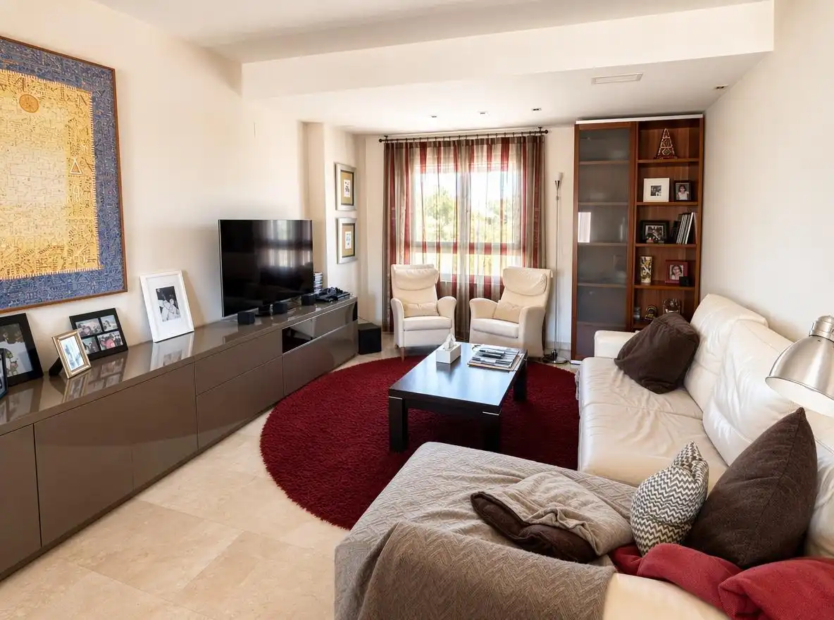 Living room of Attic for sale in Alicante / Alacant  with Heating, Private garden and Terrace