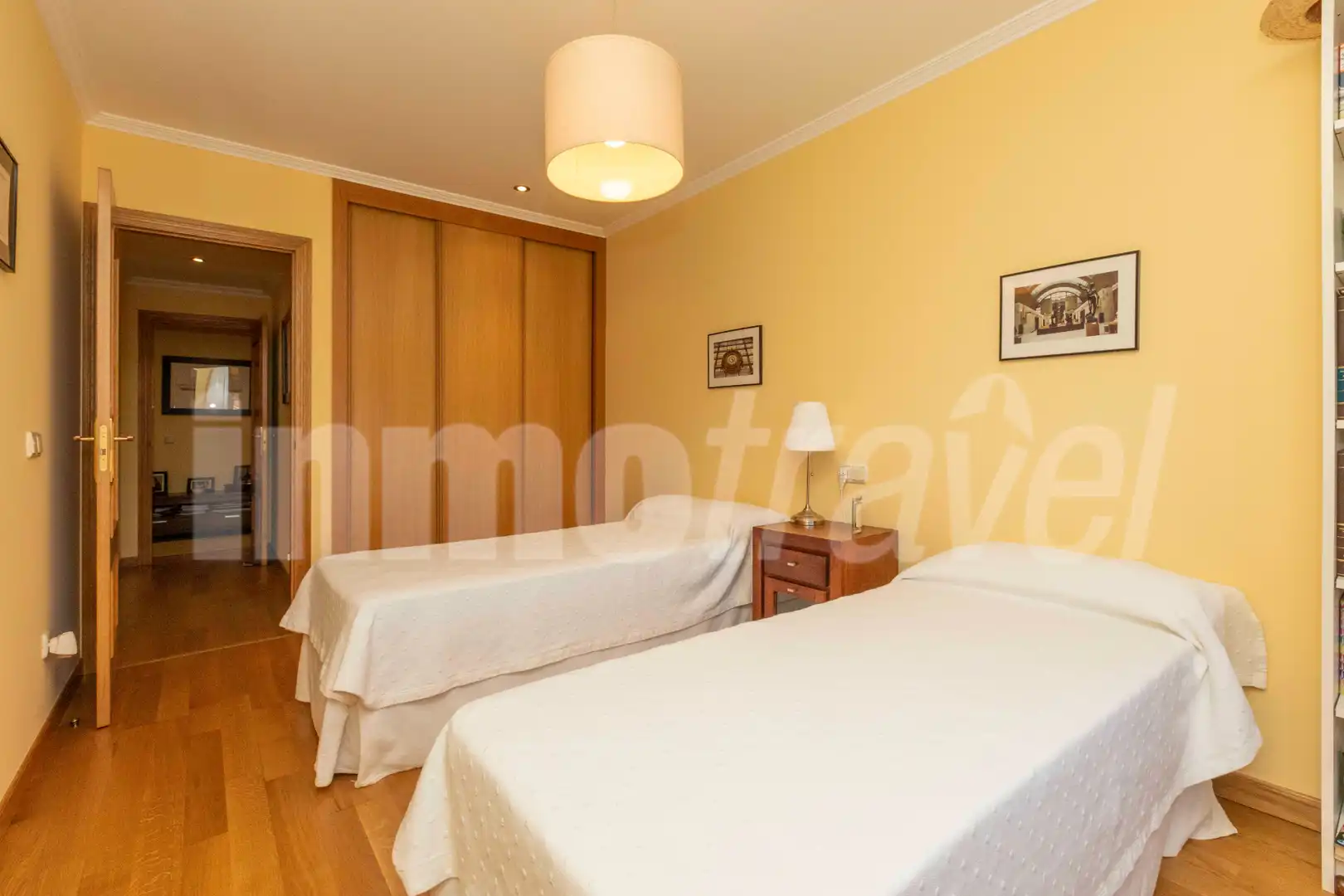 Habitación de Apartamento en venta en Sanxenxo con Parquet, Terraza y Trastero