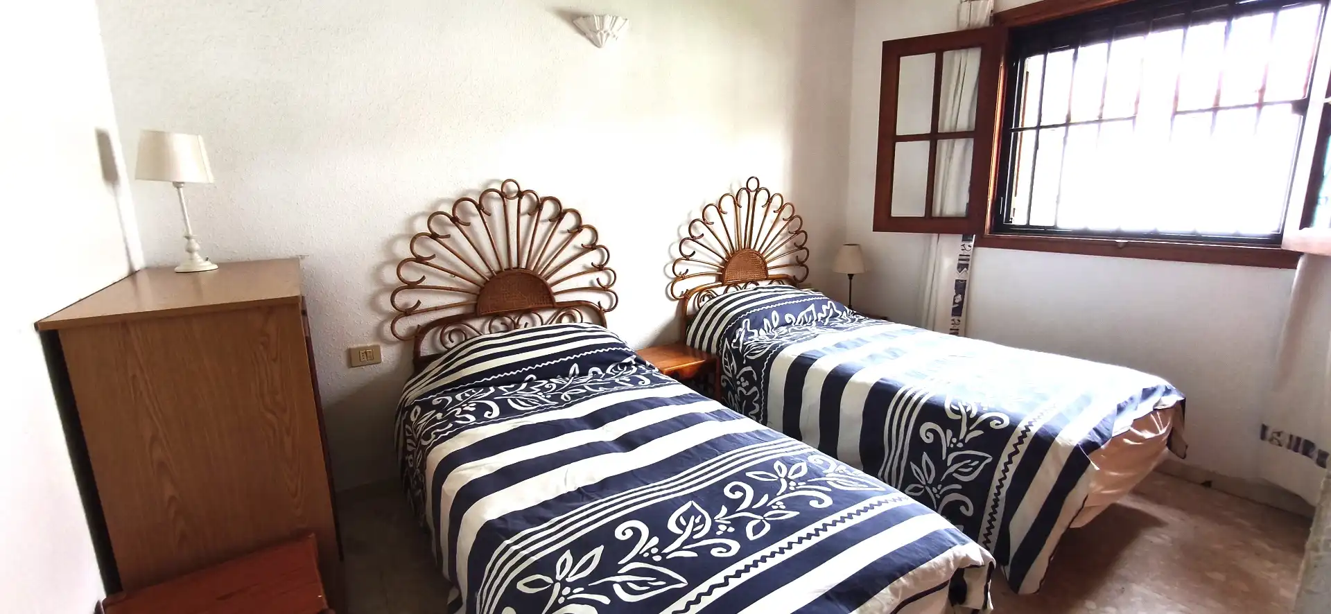 Schlafzimmer von Haus oder Chalet zur Miete in San Miguel de Abona mit Privatgarten, Terrasse und Schwimmbad