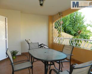 Terrace of Single-family semi-detached to rent in Sagunto / Sagunt  with Air Conditioner, Heating and Private garden