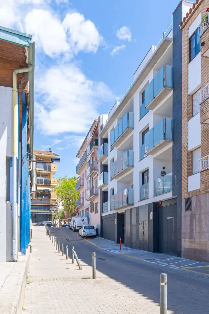 Vista exterior de Pis en venda en Roses amb Aire condicionat, Calefacció i Terrassa