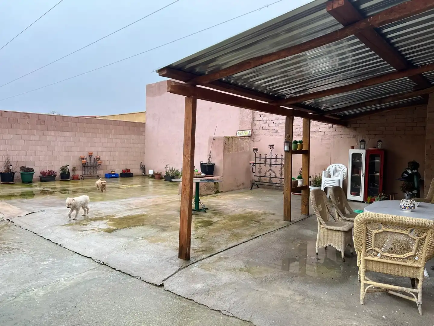 Terraza de Finca rústica en venta en Santa Cristina de la Polvorosa con Calefacción