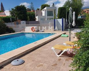 Swimming pool of Single-family semi-detached for sale in Benidorm  with Air Conditioner