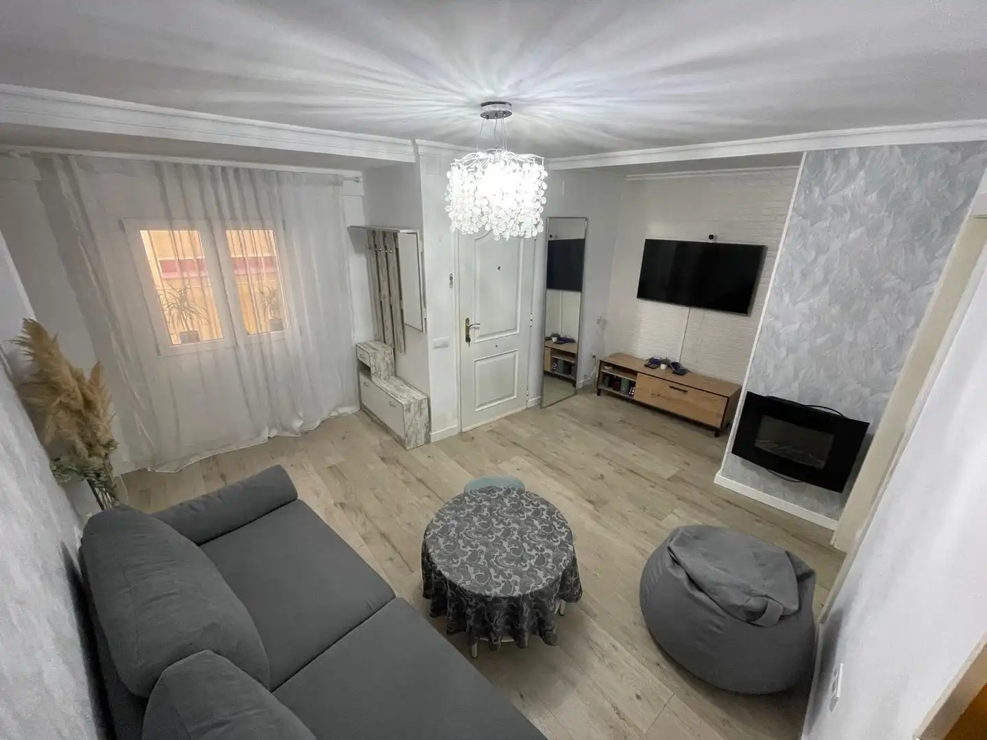Sala de estar de Casa adosada en venta en Málaga con Aire acondicionado, Calefacción y Terraza