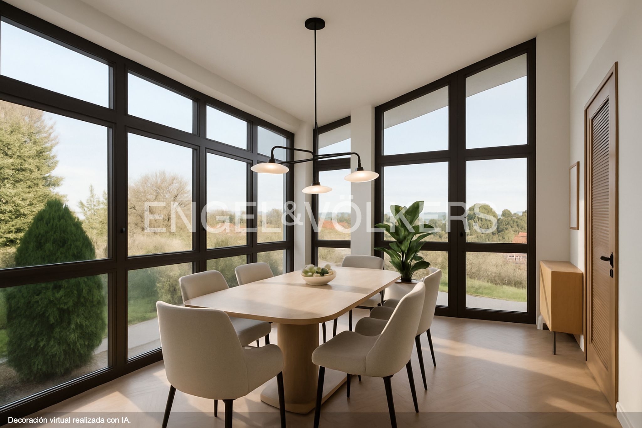 Dining room of House or chalet for sale in Sondika  with Heating, Private garden and Parquet flooring