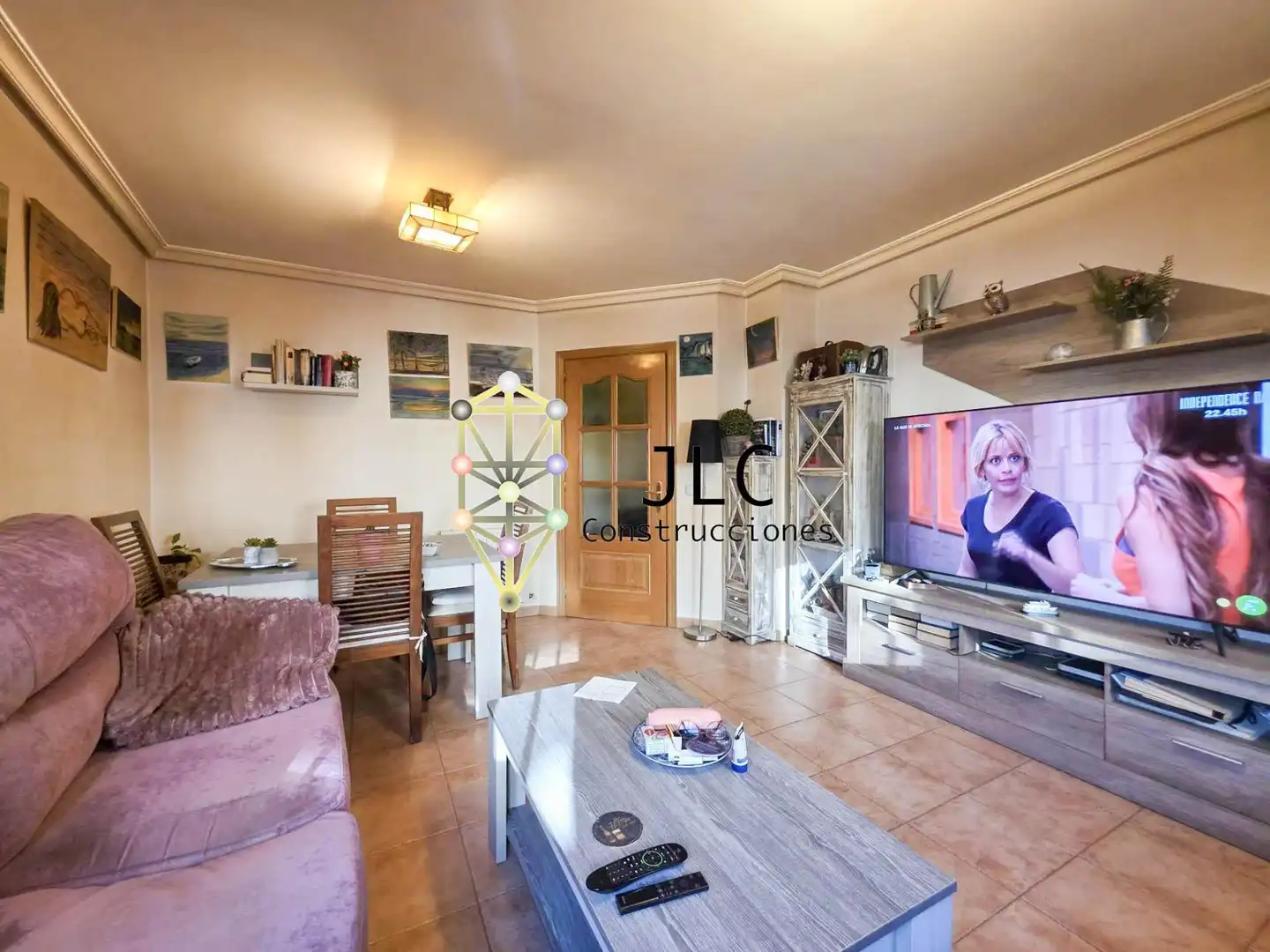 Sala d'estar de Pis en venda en Colmenar Viejo amb Aire condicionat i Calefacció