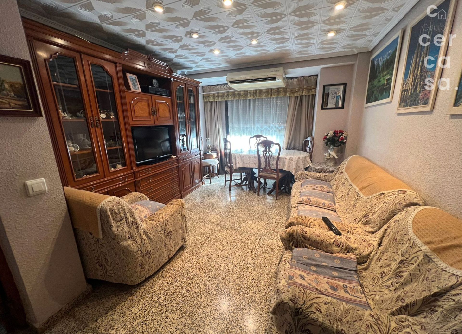 Living room of Flat for sale in  Valencia Capital