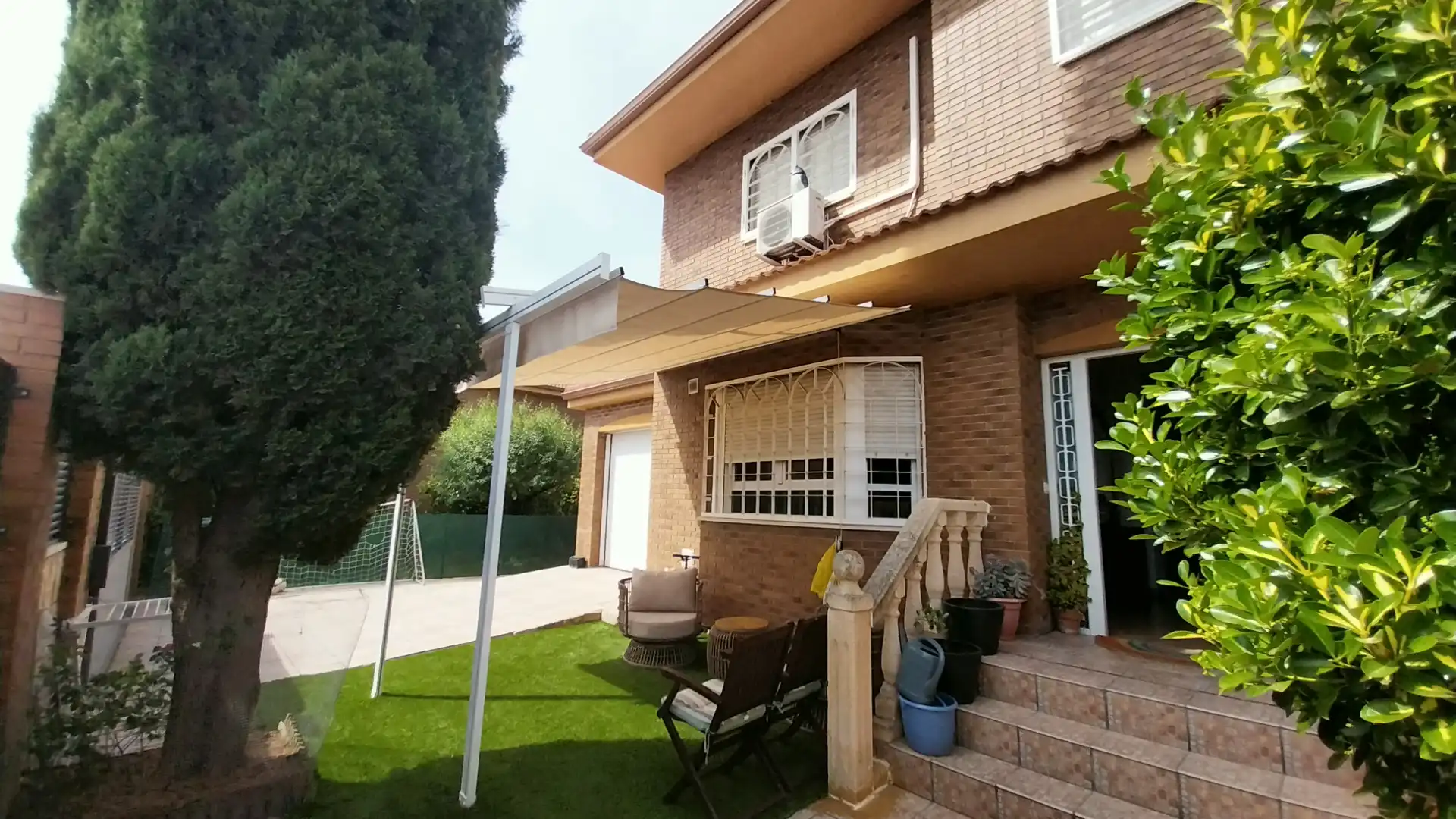 Garden of Houses for sale in Torres de la Alameda  with Air Conditioner, Heating and Private garden