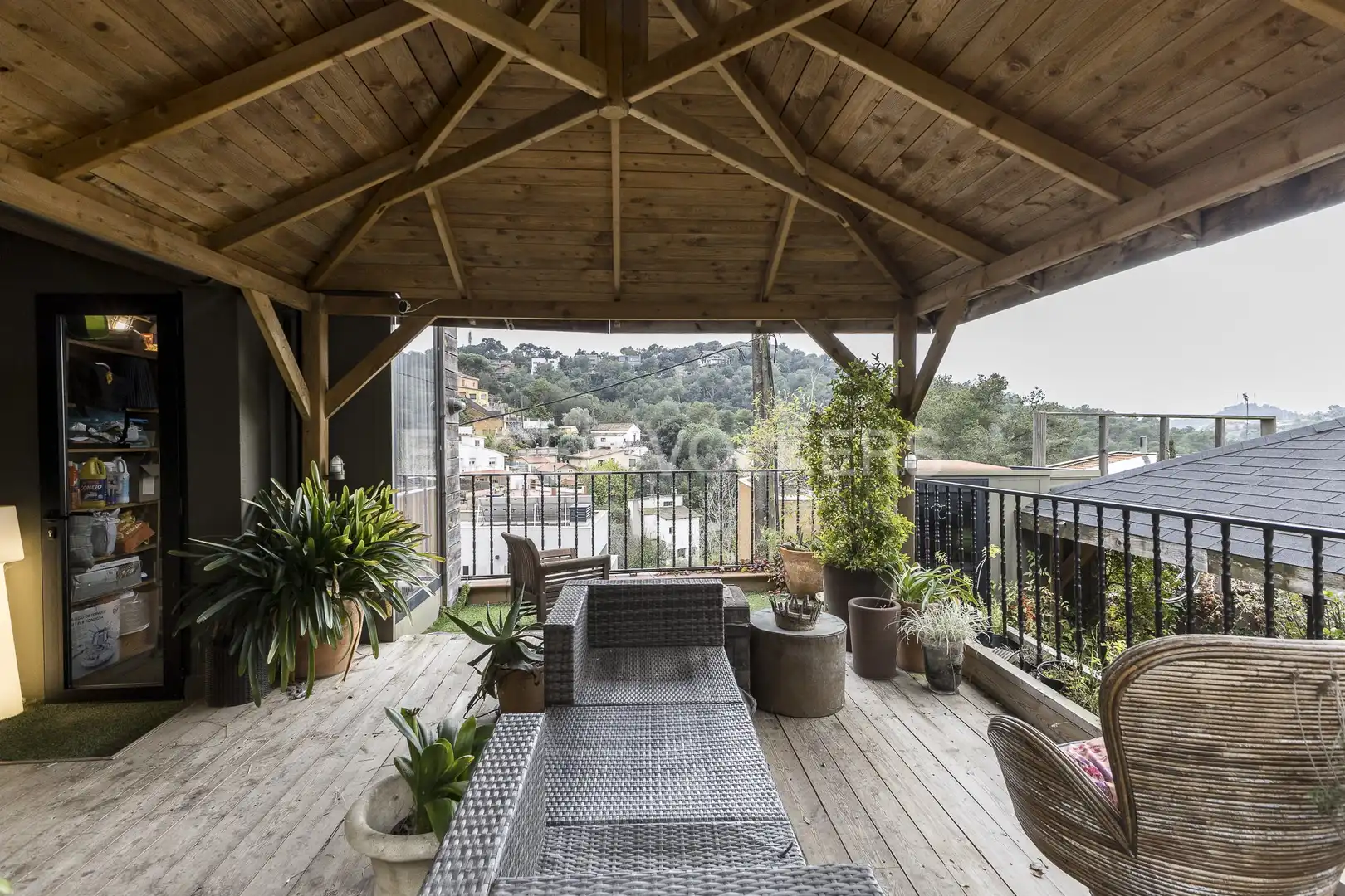 Terraza de Casa o chalet en venta en Barcelona con Aire acondicionado, Calefacción y Jardín privado
