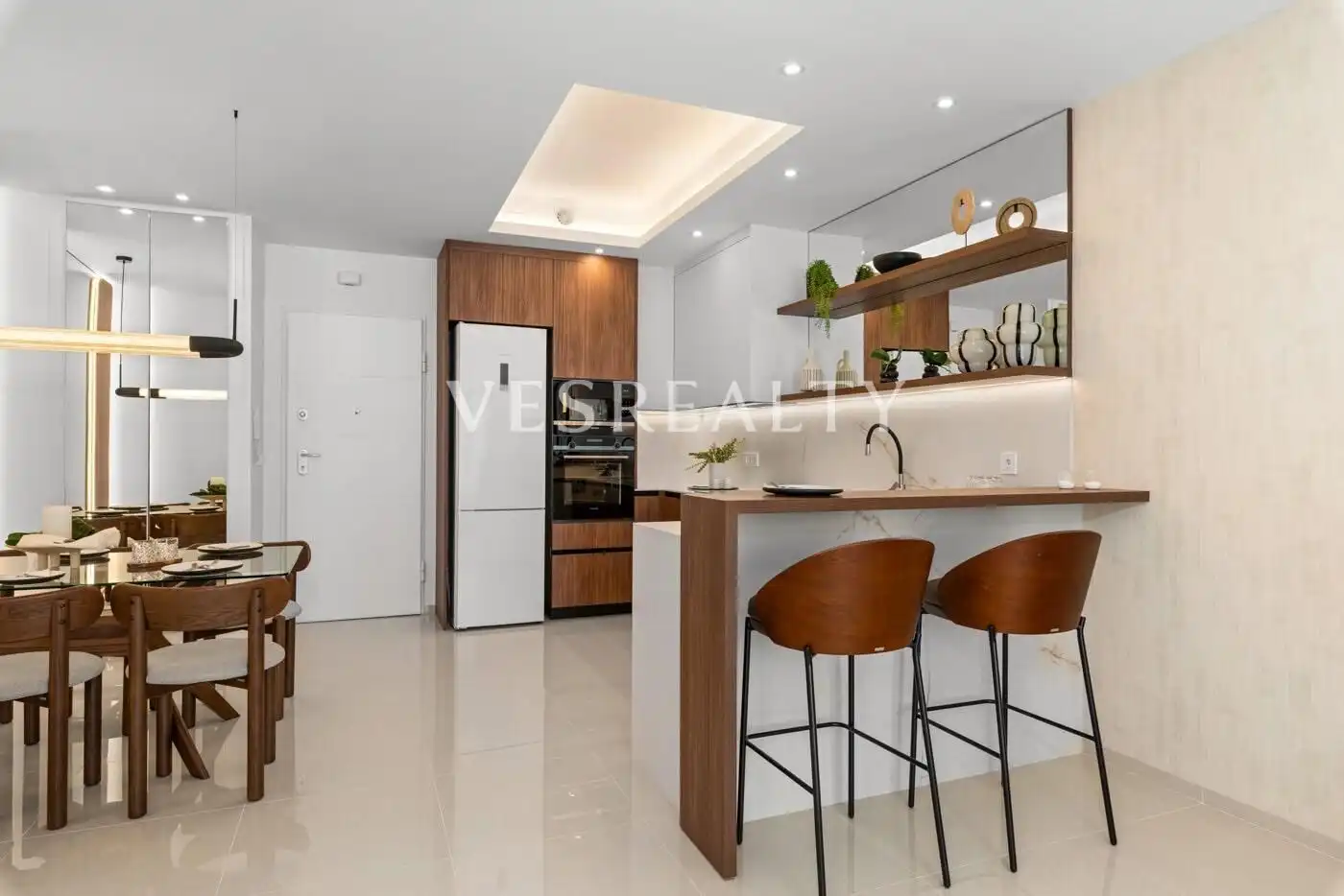 Cuina de Apartament en venda en Rojales amb Jardí privat, Traster i Piscina comunitària