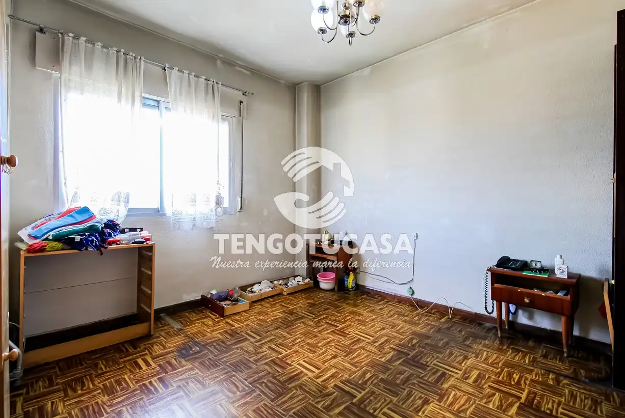 Bedroom of Flat for sale in Madrid  with Terrace and Furnished