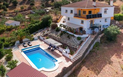 Vista exterior de Finca rústica en venda en Almogía amb Aire condicionat, Jardí privat i Piscina