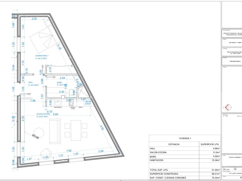 Apartament en venda en Algete