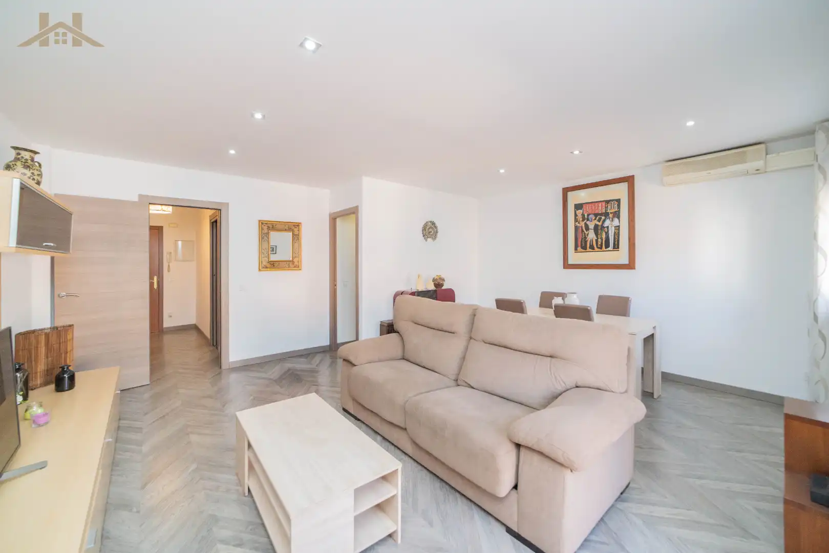 Sala de estar de Piso en venta en Villaviciosa de Odón con Aire acondicionado, Calefacción y Terraza