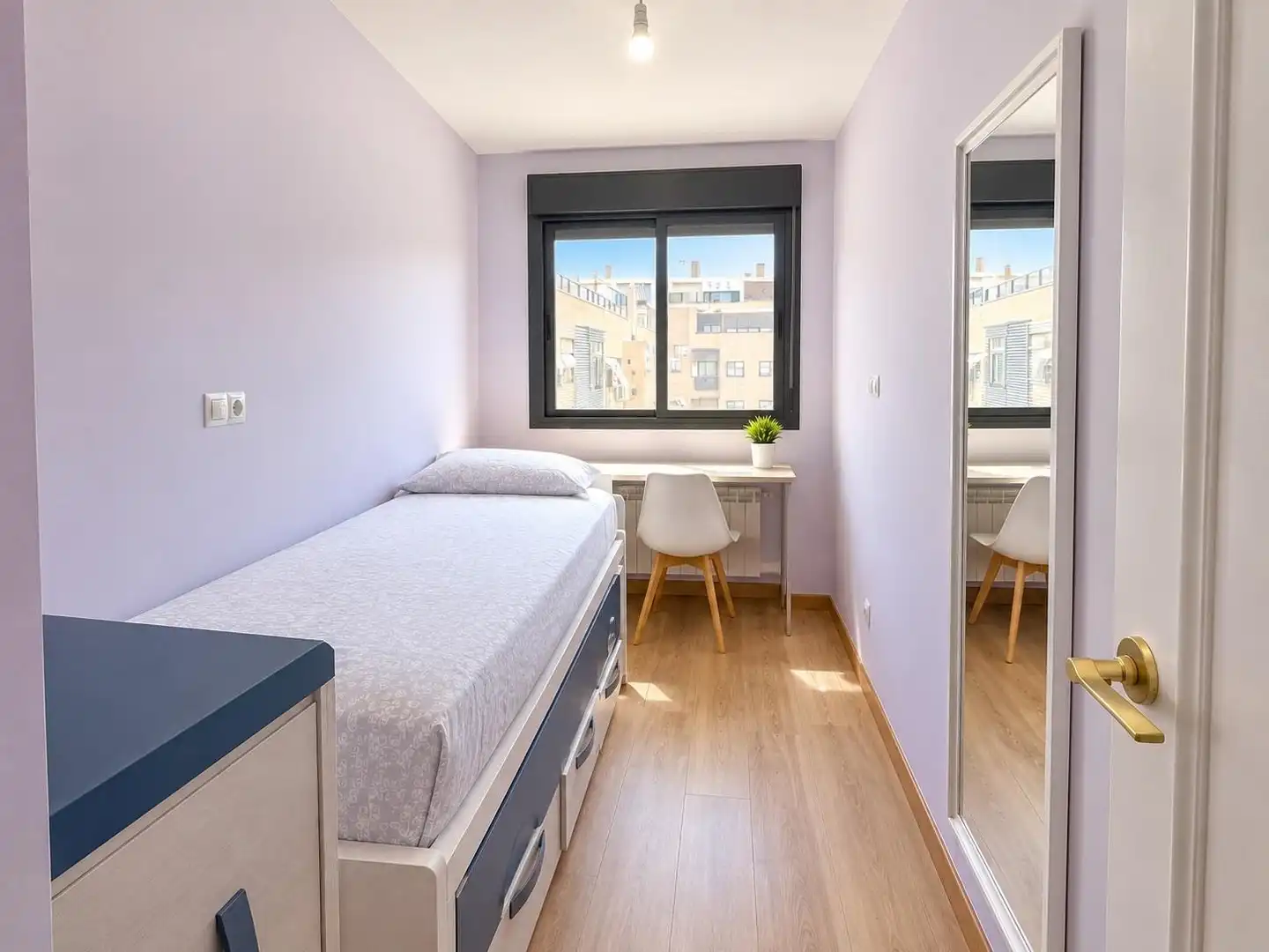 Bedroom of Flat for sale in Pinto  with Air Conditioner, Heating and Private garden