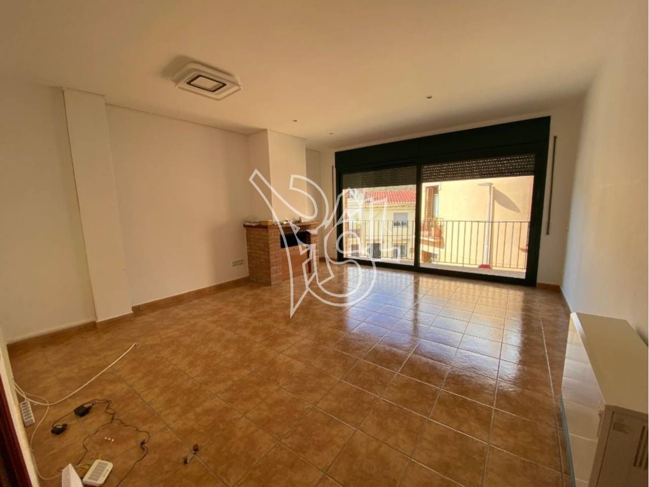 Sala de estar de Casa adosada de alquiler en Sant Iscle de Vallalta con Aire acondicionado, Calefacción y Terraza