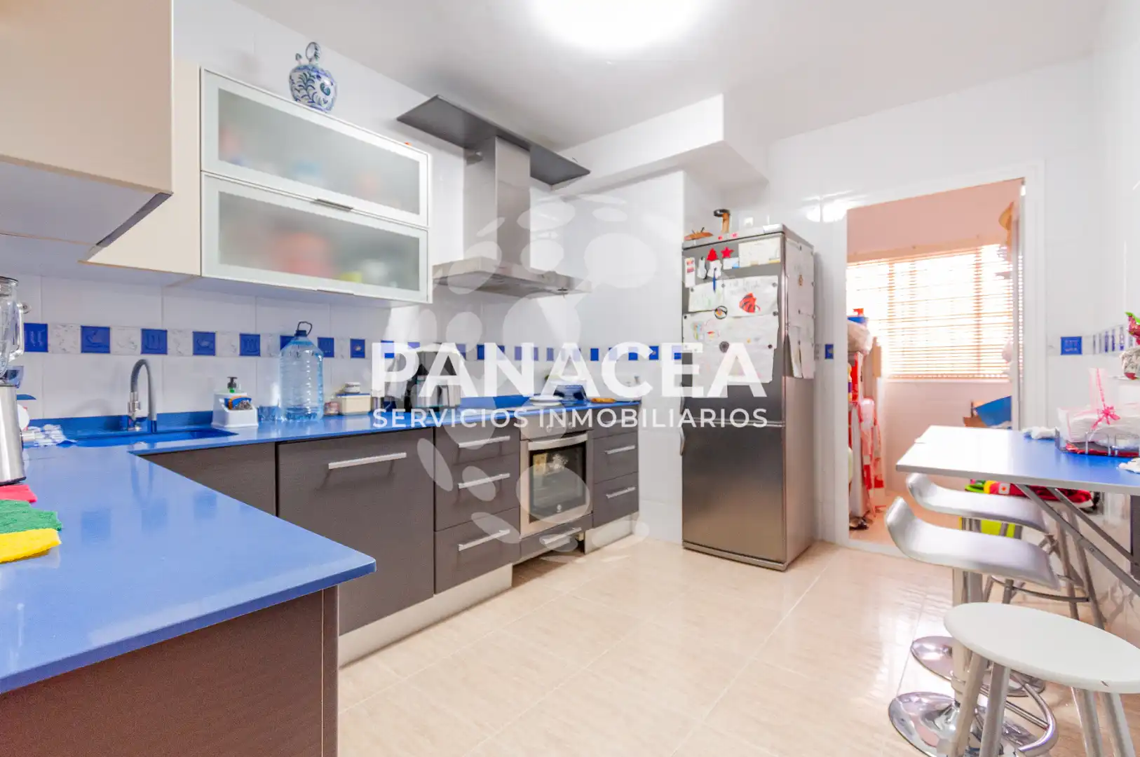 Kitchen of Flat for sale in Roquetas de Mar  with Furnished, Oven and Washing machine