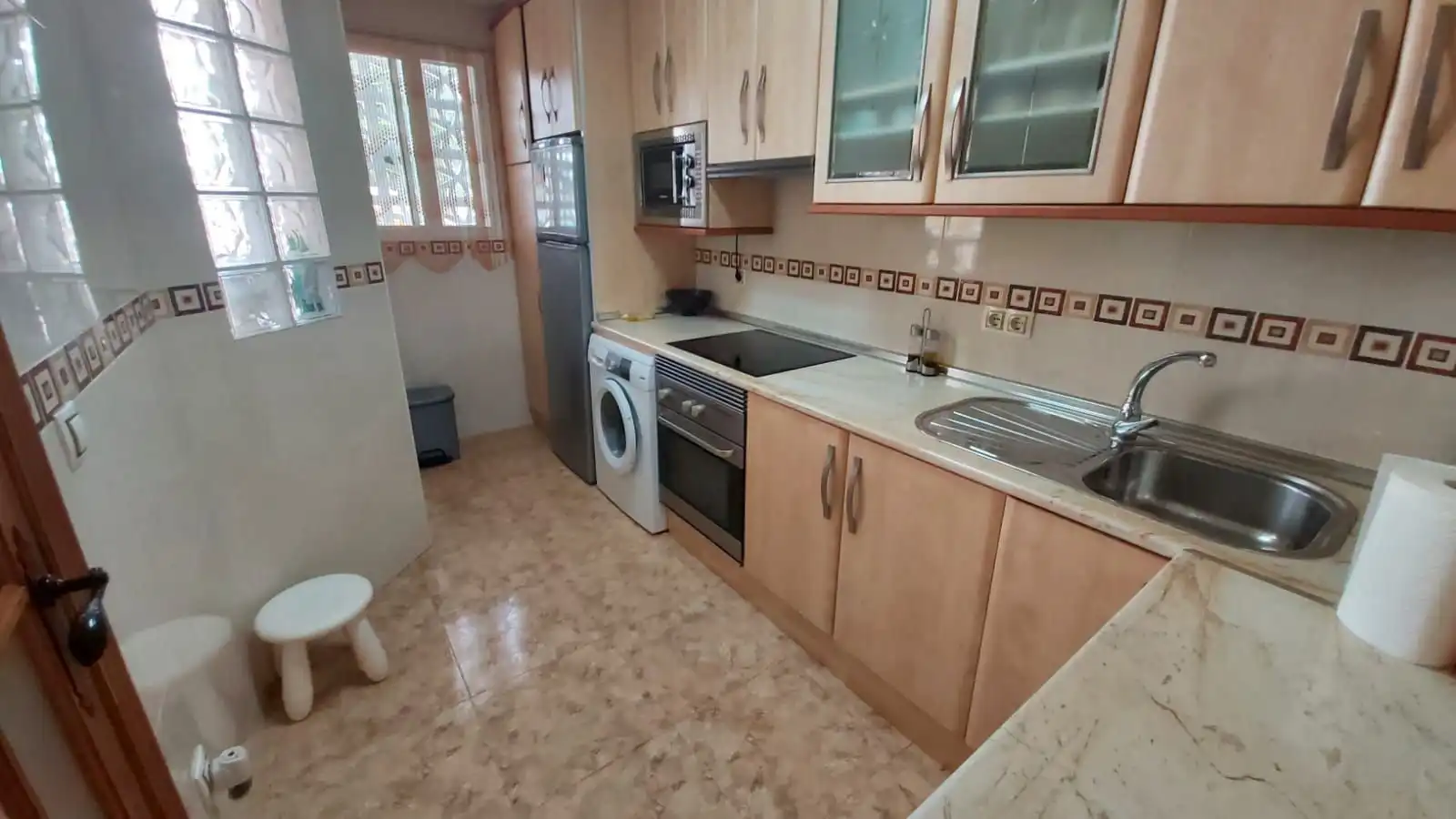 Cocina de Casa o chalet en venta en La Nucia con Aire acondicionado, Calefacción y Jardín privado