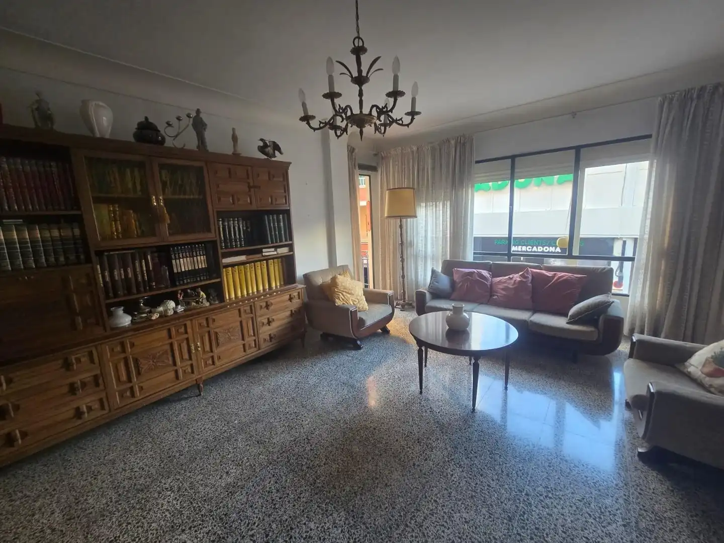 Sala de estar de Piso en venta en  Palma de Mallorca con Aire acondicionado, Calefacción y Terraza