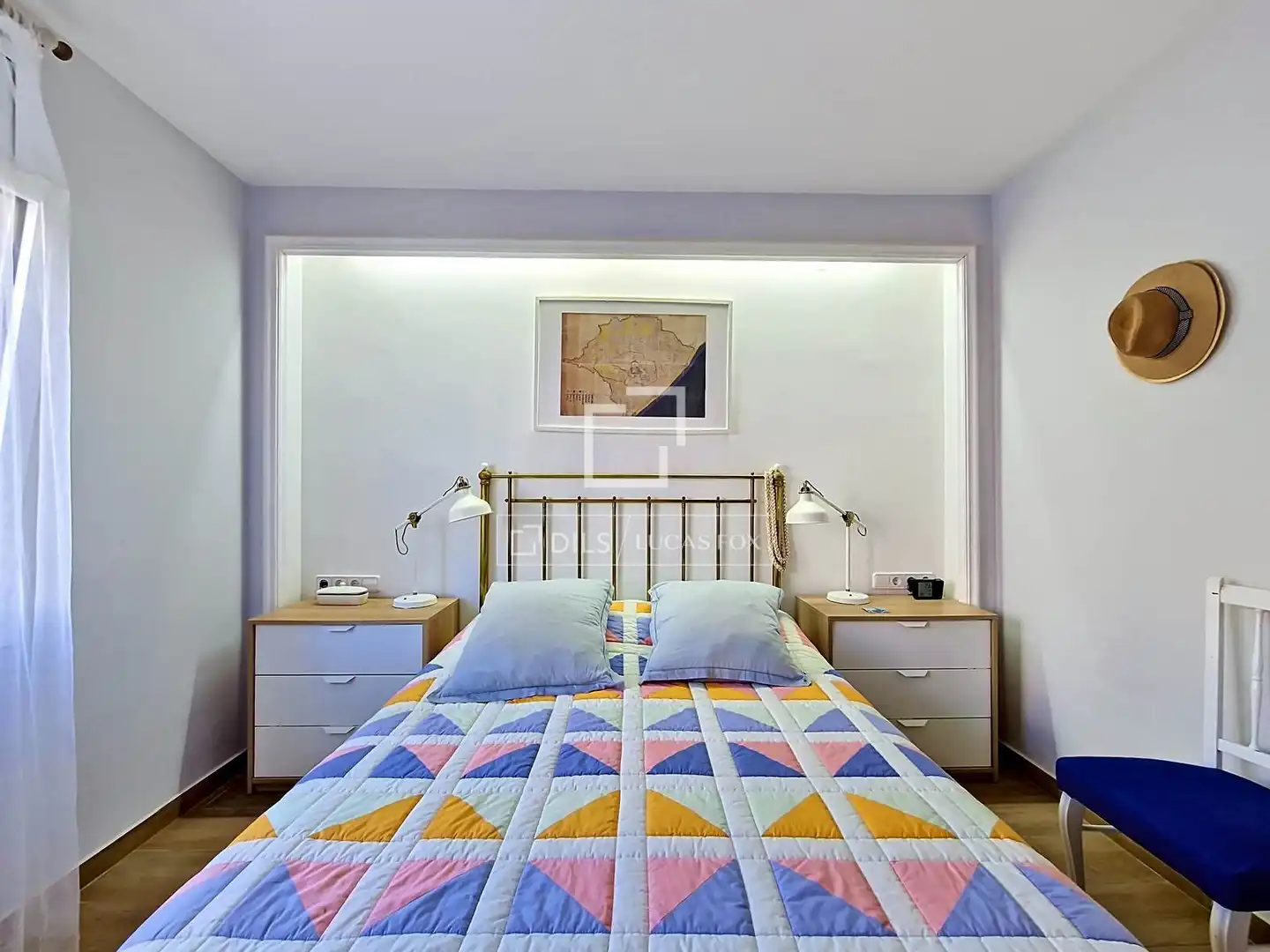 Bedroom of Flat for sale in Vilanova i la Geltrú  with Air Conditioner, Heating and Terrace