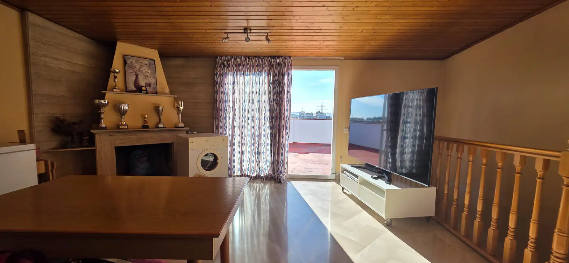 Sala de estar de Casa o chalet en venta en Terrassa con Aire acondicionado, Terraza y Balcón