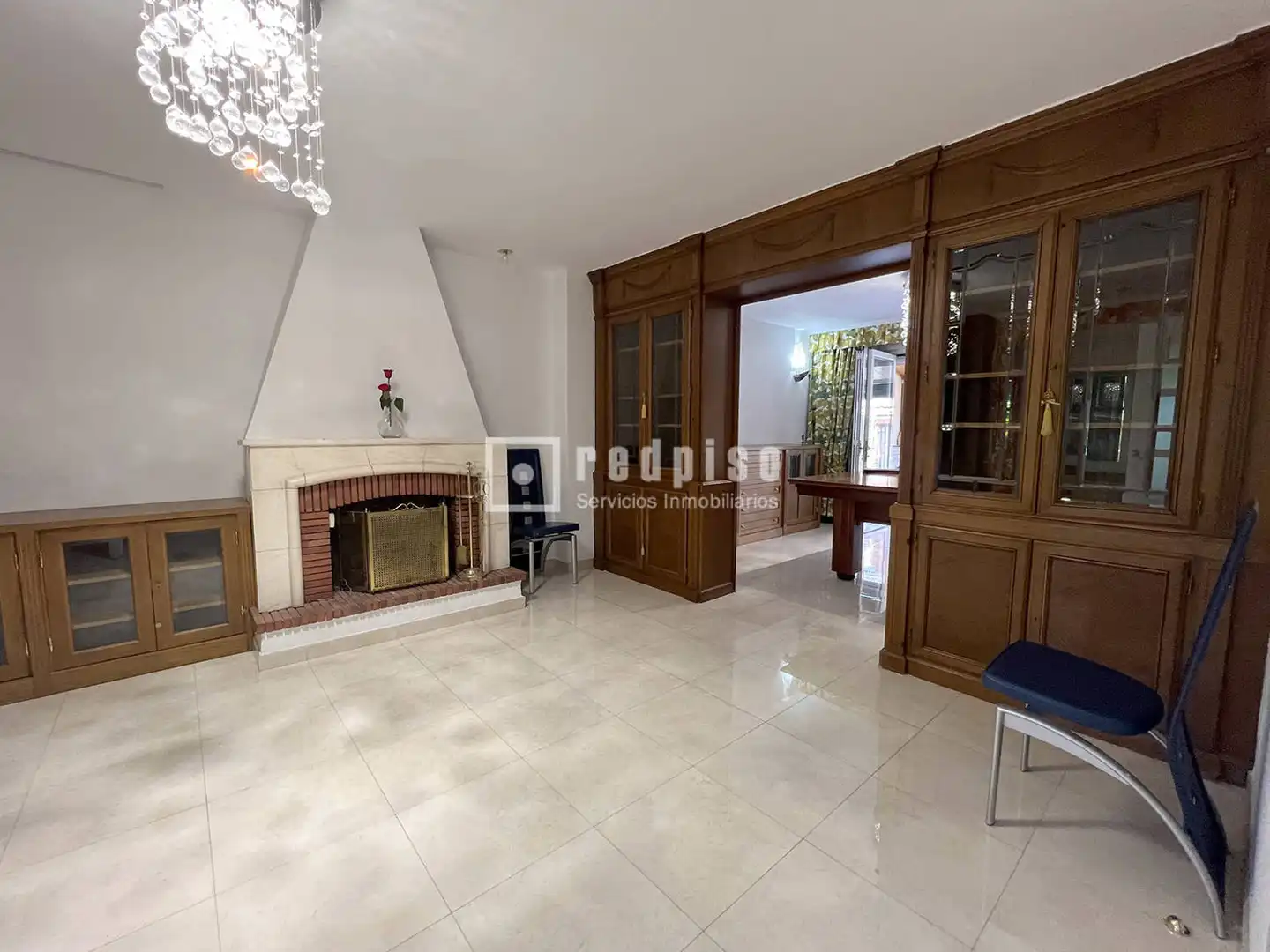 Wohnzimmer von Haus oder Chalet zur Miete in Madrid mit Heizung, Privatgarten und Terrasse
