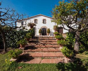 Garten von Country house zum verkauf in Cabrera de Mar mit Heizung, Terrasse und Abstellraum