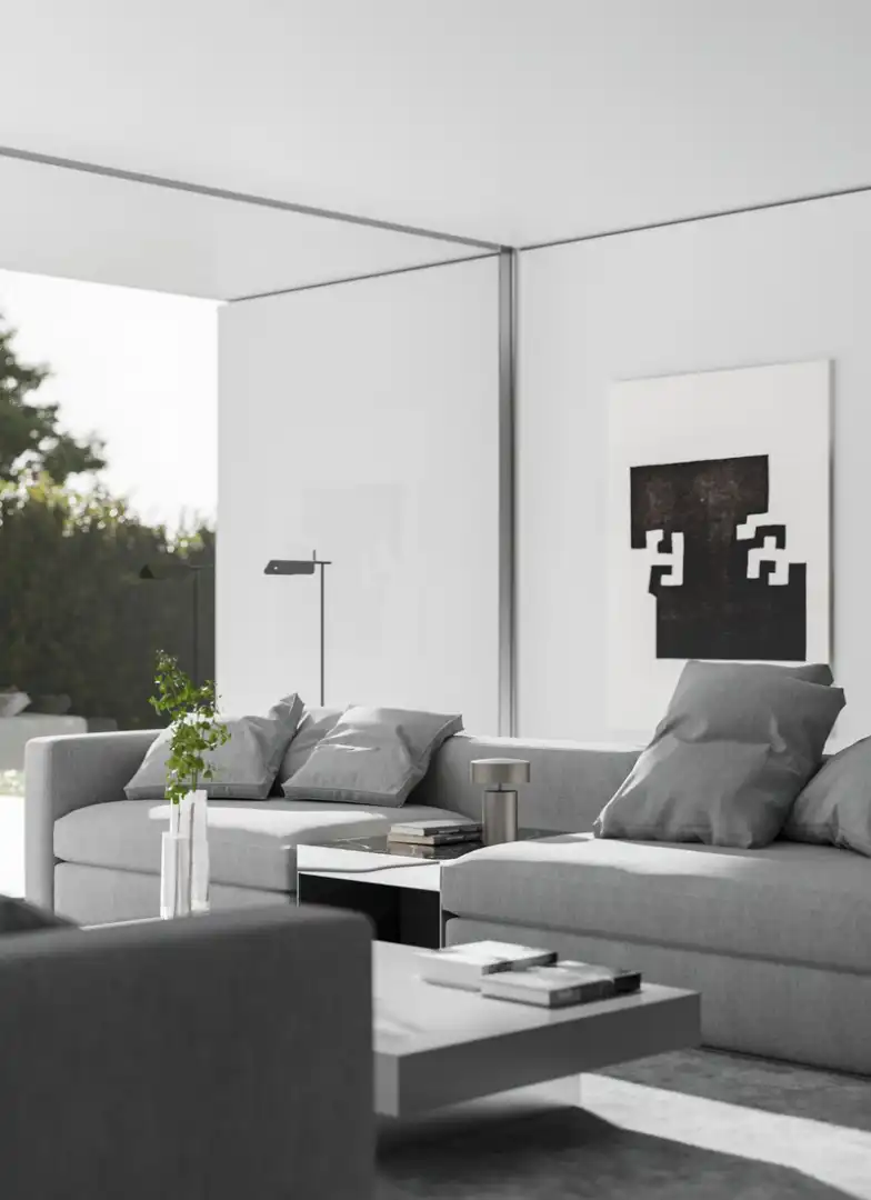 Living room of Houses for sale in Estepona  with Air Conditioner, Terrace and Storage room