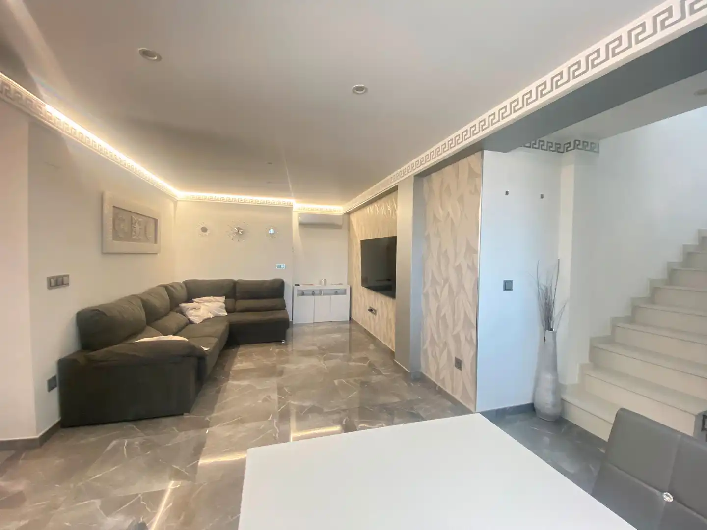 Sala de estar de Casa o chalet en venta en Carlet con Aire acondicionado, Calefacción y Horno