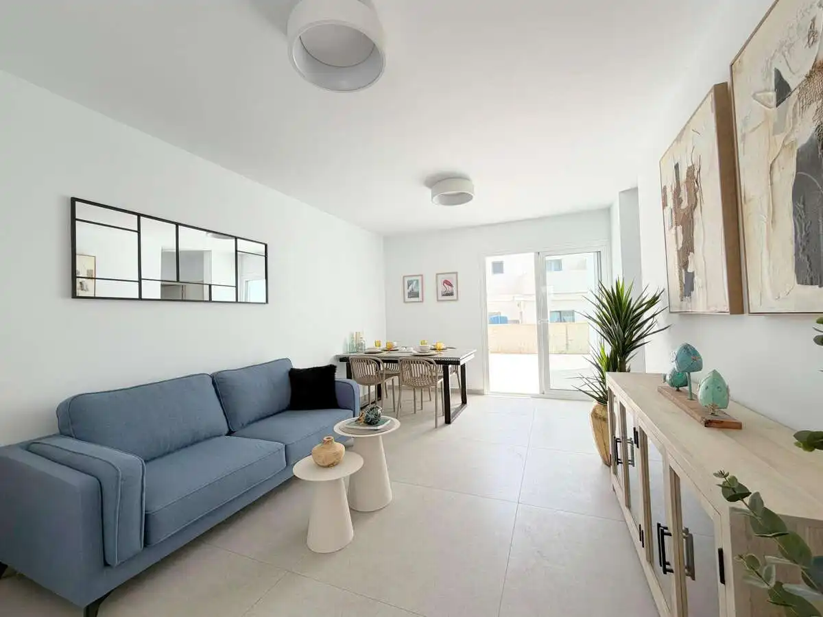 Sala de estar de Casa o chalet en venta en Teguise con Jardín privado y Terraza