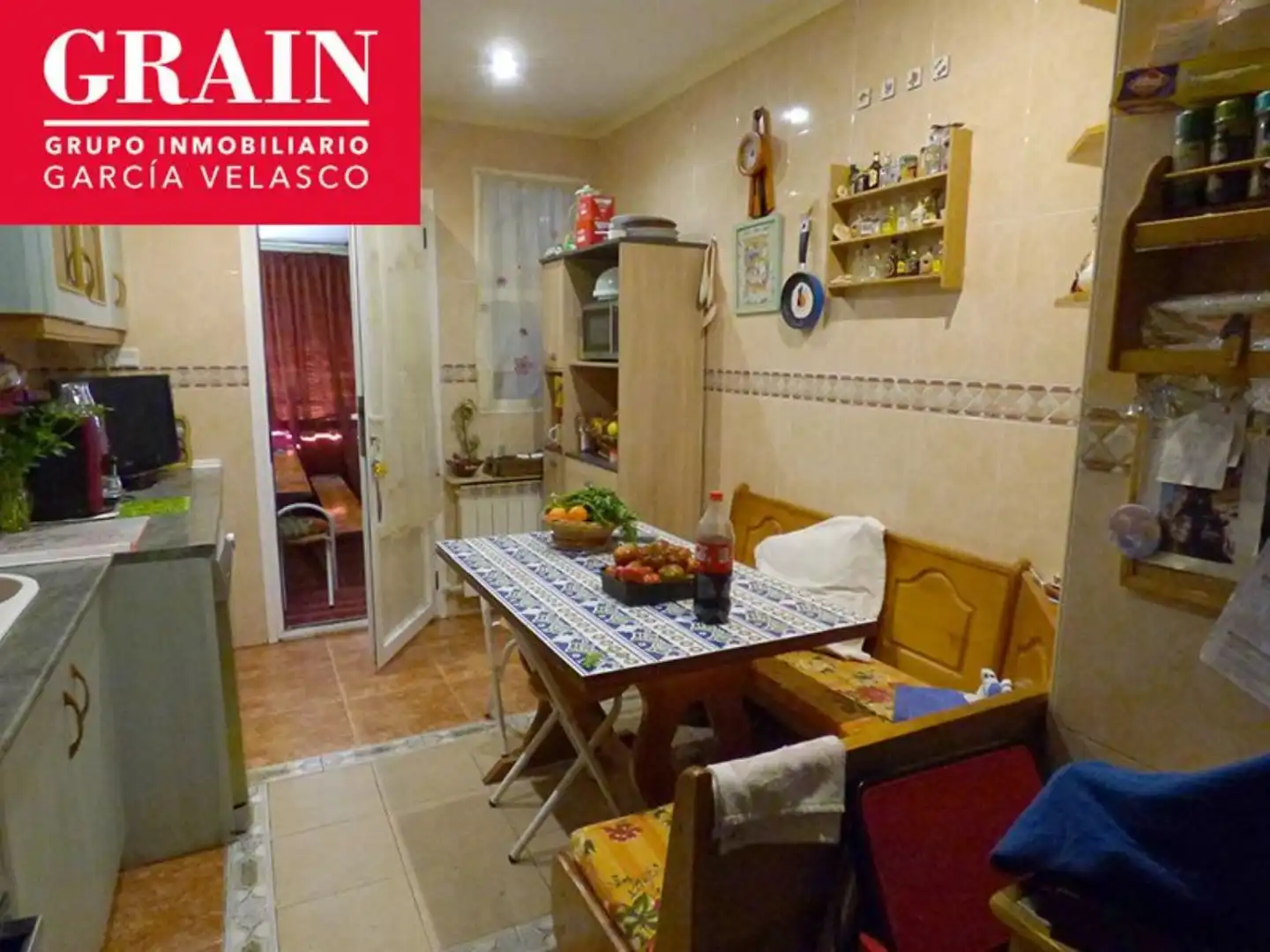 Cocina de Casa o chalet en venta en Albacete con Calefacción, Jardín privado y Piscina